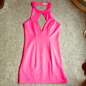 Tobi Pink Mini Dress